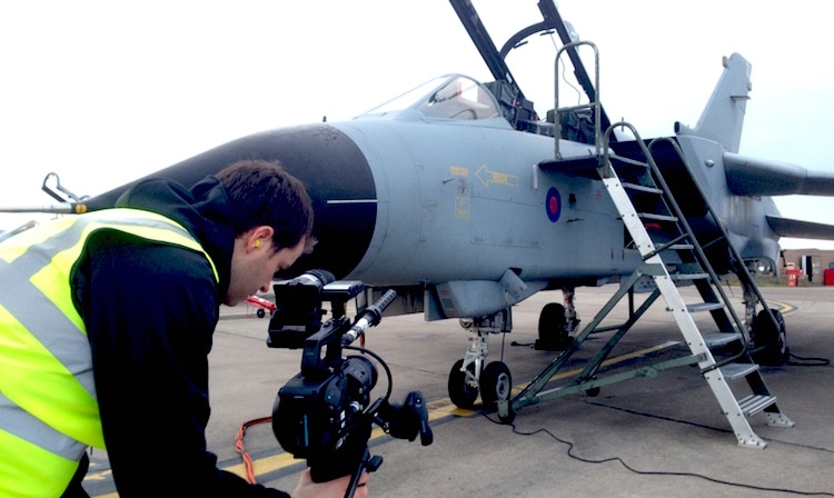 Thales GR4 Filming